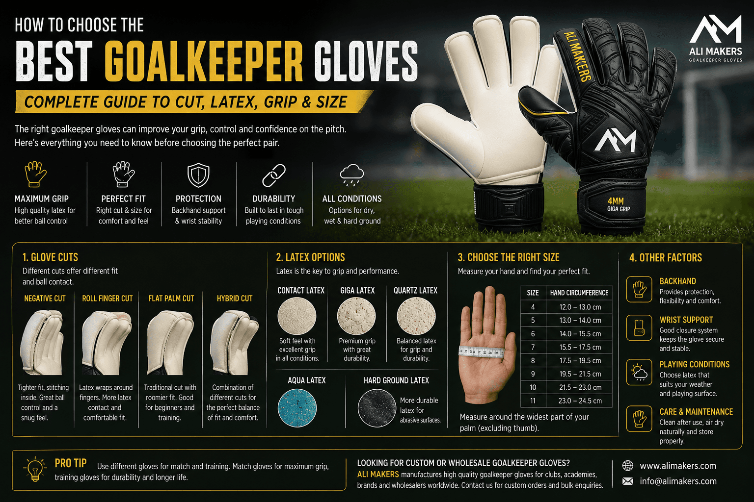 How to Choose the Best Goalkeeper Gloves?
