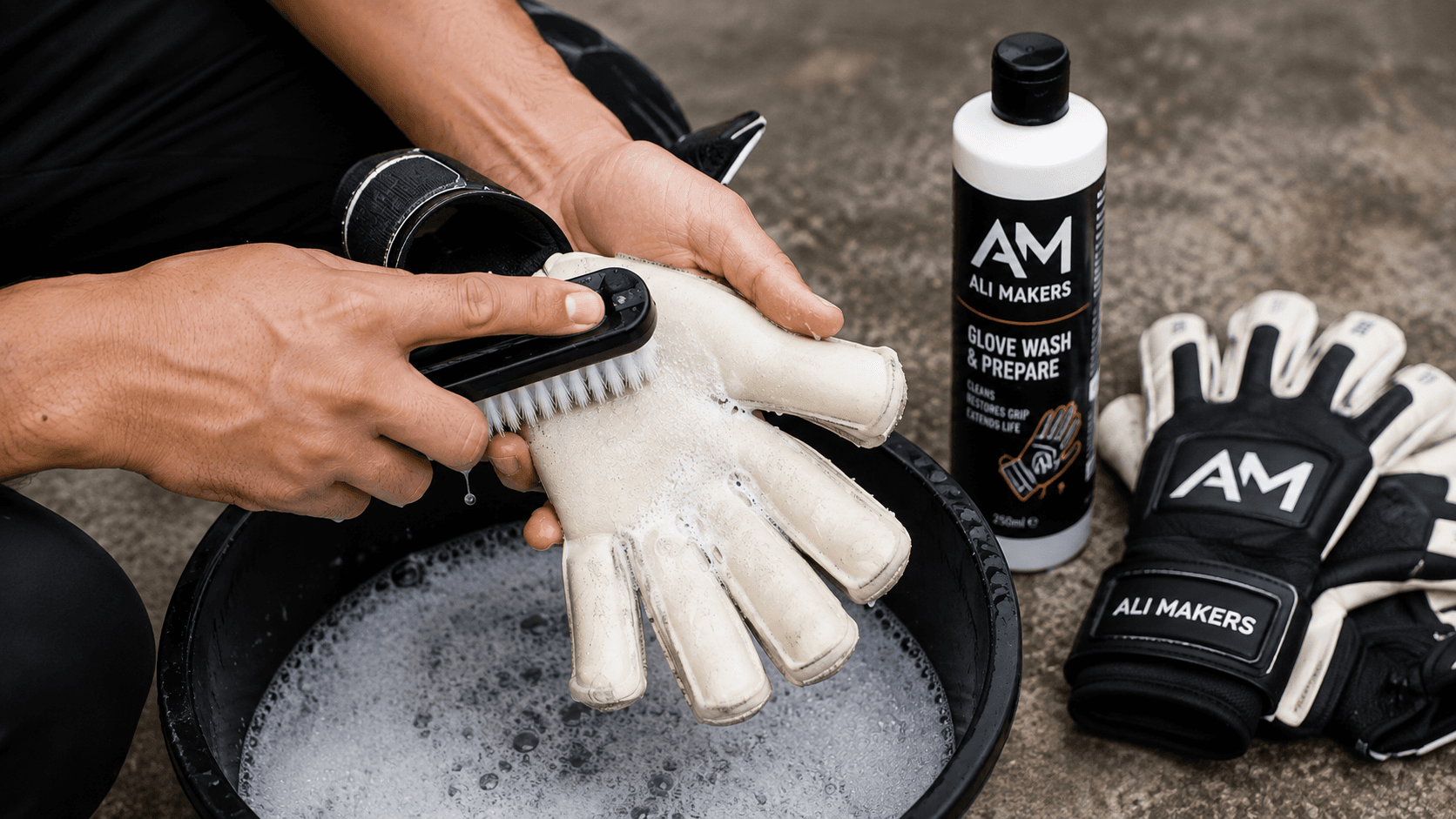 HOW TO WASH GOALKEEPER GLOVES PROPERLY